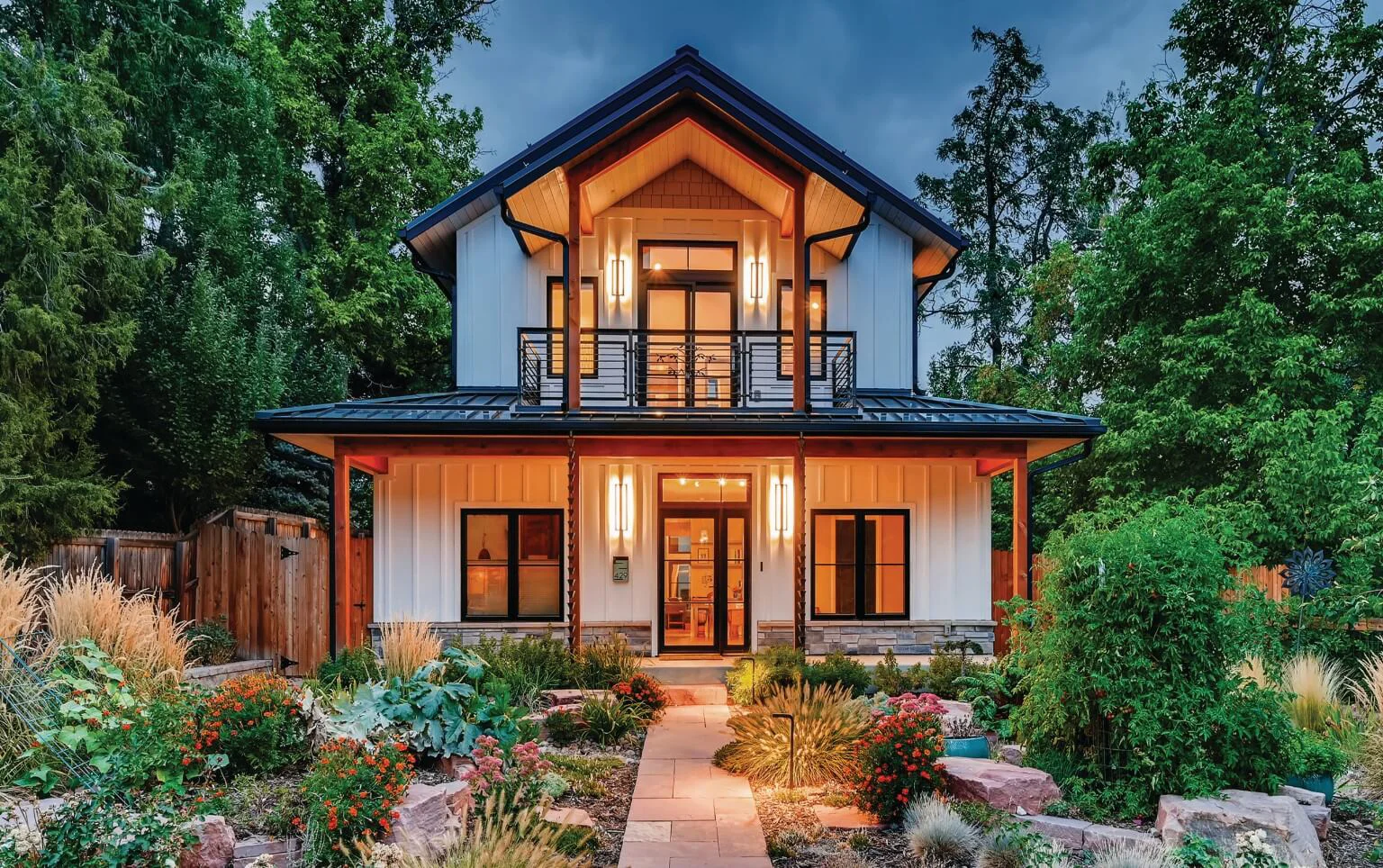 A residential landscape design by Green Landscape Solutions in Boulder County.