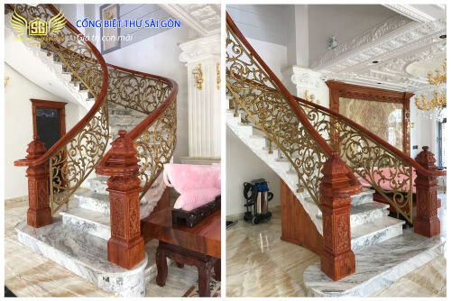 Cầu thang biệt thự 02