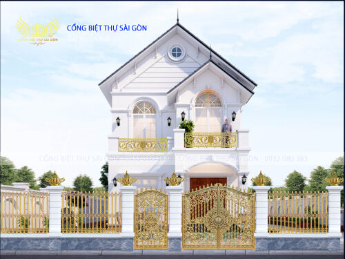 Cổng nhôm đúc Long ly quy phụng