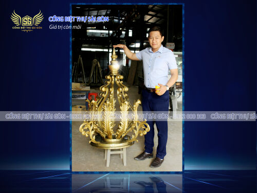 Đèn đầu trụ biệt thự