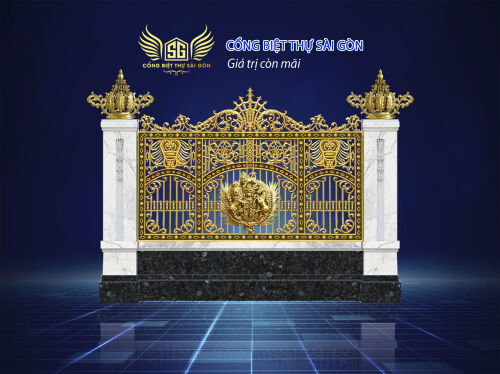 Hàng rào biệt thự sài gòn buckingham