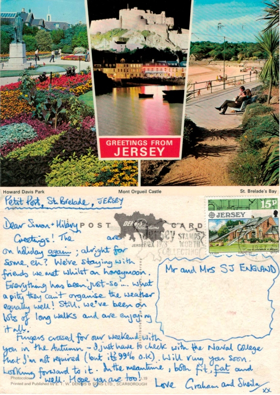 with love from Jersey