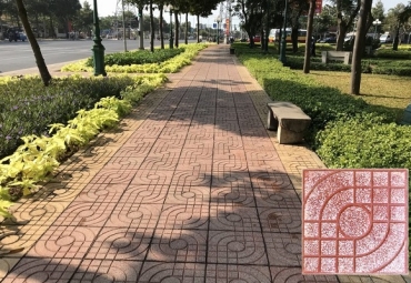 Một số công trình ứng dụng gạch block lát hè tự chèn