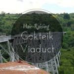 Across the Famous Gokteik Viaduct Aboard the Train to Hsipaw
