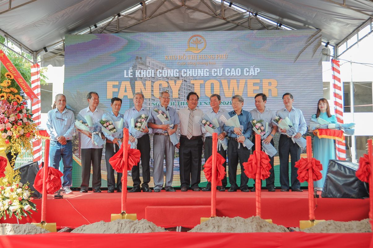 Lễ khởi công Fancy Tower | Khu đô thị Hưng Phú